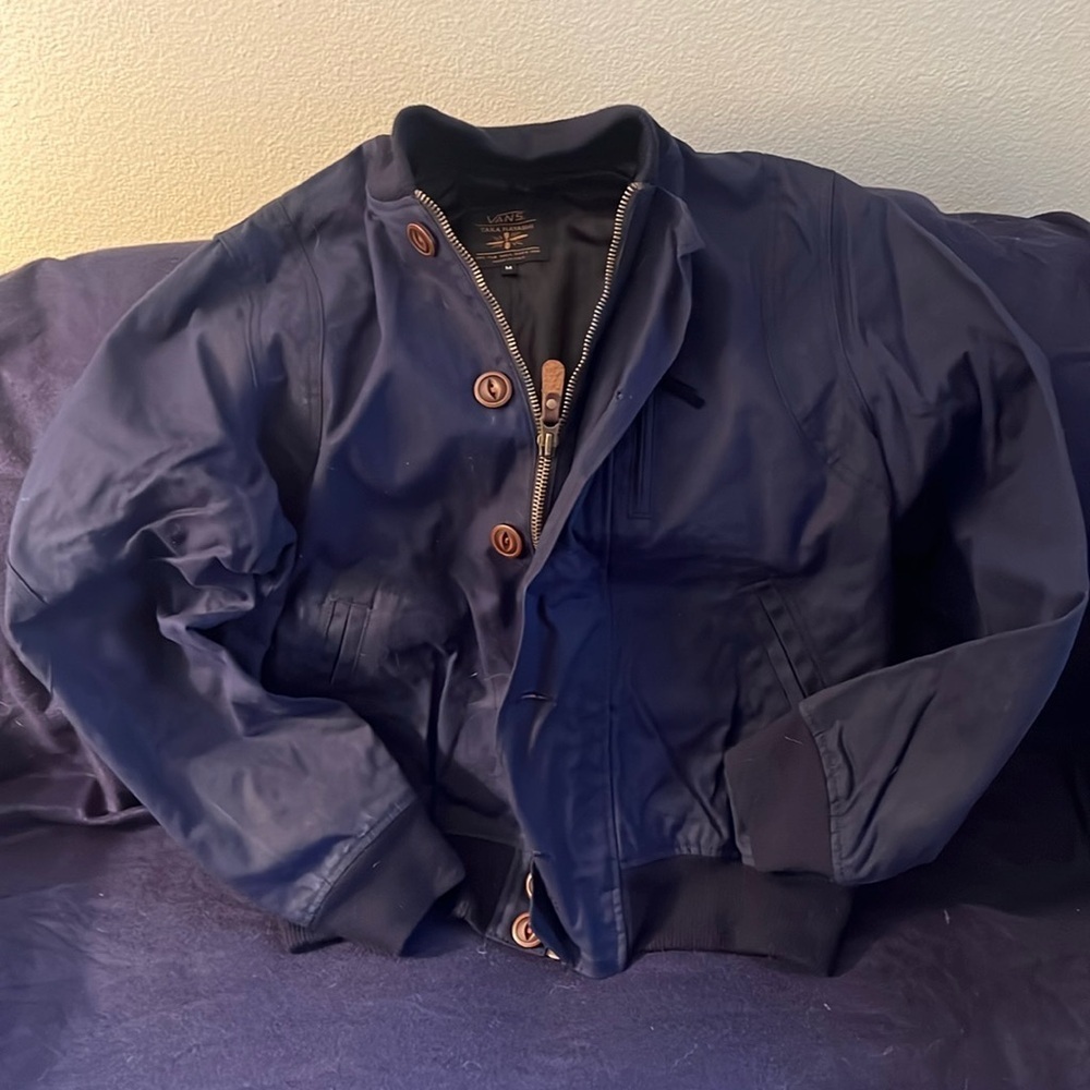 Vans Taka Hayashi Waxed Messenger Bomber Jacket​​​